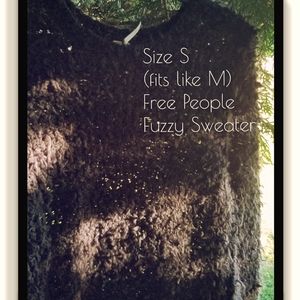 Free People Fuzzy Sweater (M/L)